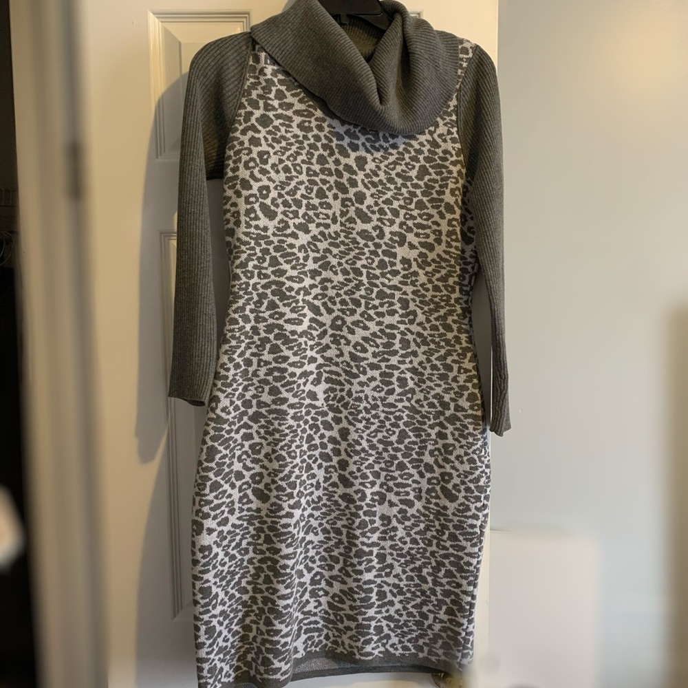 Calvin Klein tunic animal leopard print